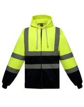 Load image into Gallery viewer, Hi-Vis Zipped Hoodie

