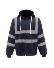 Load image into Gallery viewer, Hi-Vis Zipped Hoodie

