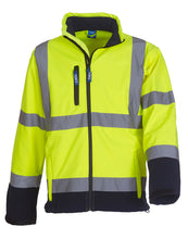 Load image into Gallery viewer, Hi-Vis Softshell Jacket
