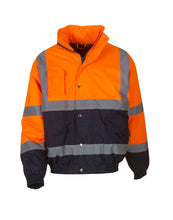 Load image into Gallery viewer, Hi-Vis 2 Tone Bomber Jacket
