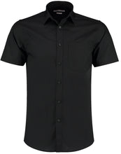 Load image into Gallery viewer, Tailored Fit Short Sleeve Poplin Shirt
