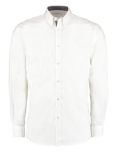 Lade das Bild in den Galerie-Viewer, Tailored Fit L/S Premium Contrast Oxford
