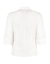 Load image into Gallery viewer, Tailored Fit 3/4 Sleeve Blouse
