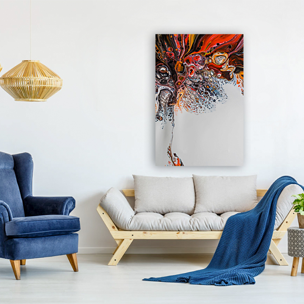 ABS-01 Abstract Art Painting, Art Print Poster