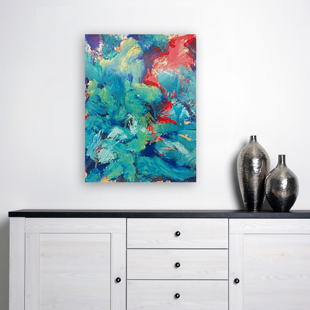 ABS-03 Abstract Art Painting, Art Print Poster
