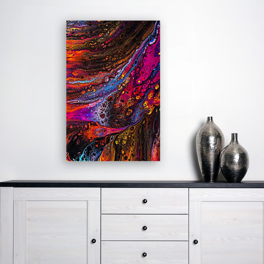 ABS-09 Abstract Art Painting, Art Print Poster