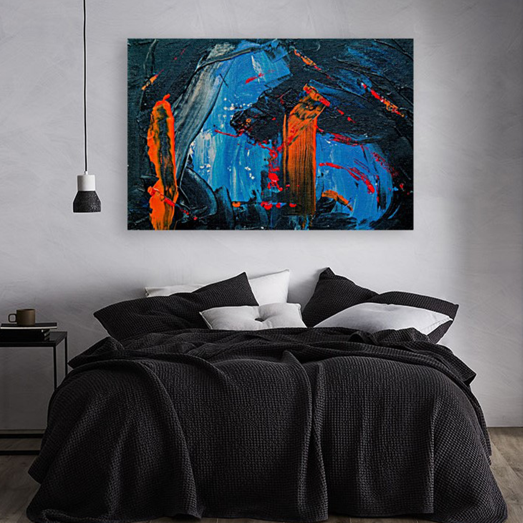 ABS-37 Abstract Art Painting, Art Print Poster