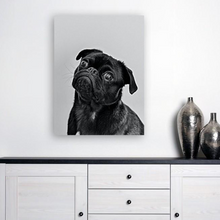 Load image into Gallery viewer, ANI-06 Natural world dog black &amp; white Print Wall Art Décor Picture Framed
