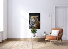 Load image into Gallery viewer, ANI-18 Natural World Tiger Print Wall Art Décor Picture Framed
