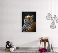 Load image into Gallery viewer, ANI-18 Natural World Tiger Print Wall Art Décor Picture Framed
