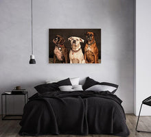 Load image into Gallery viewer, ANI-30 Natural World Dogs Print Wall Art Décor Picture Framed

