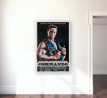 Load image into Gallery viewer, CM-32 Vintage Classic Movie Posters &#39;Commando&#39;
