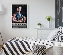Load image into Gallery viewer, CM-32 Vintage Classic Movie Posters &#39;Commando&#39;
