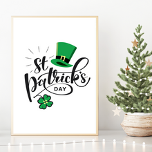 Load image into Gallery viewer, Happy St Patrick&#39;s Day Wishing Event Party Wall Decoration Welcome Posters Printed on HQ Poster Paper
