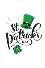 Load image into Gallery viewer, Happy St Patrick&#39;s Day Wishing Event Party Wall Decoration Welcome Posters Printed on HQ Poster Paper
