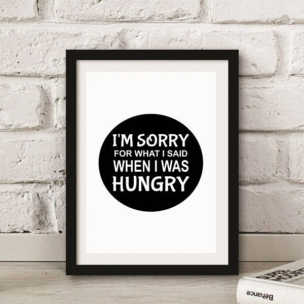 KP-103 Wall Art Posters kitchen Funny Quotes 