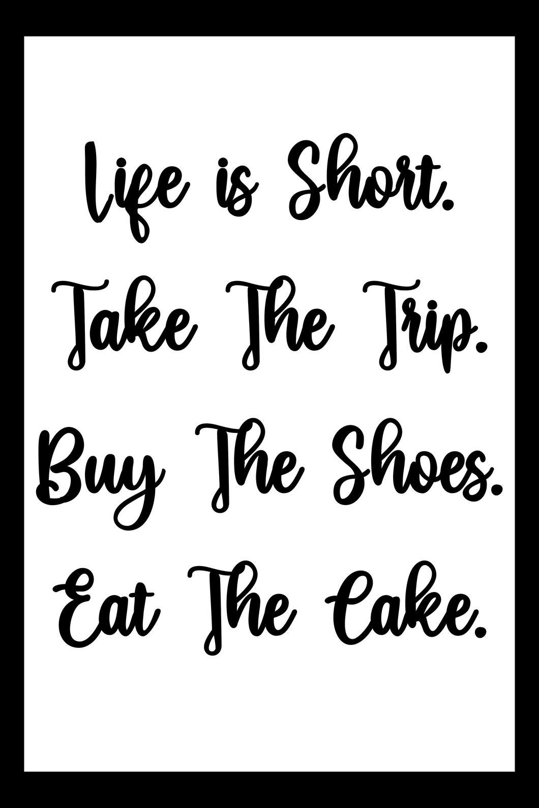 LRP-14 Wall Art Posters living room Funny Quotes 