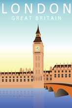 Load image into Gallery viewer, TP-03 Vintage Travel Retro Posters &quot;LONDON&quot;
