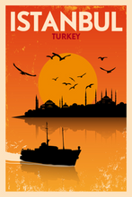 Load image into Gallery viewer, TP-06 Vintage Travel Retro Posters &quot;ISTANBUL&quot;
