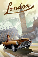 Load image into Gallery viewer, TP-09 Vintage Travel Retro Posters &quot;LONDON&quot;
