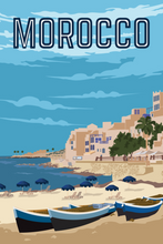 Load image into Gallery viewer, TP-14 Vintage Travel Retro Posters &quot;MOROCCO&quot;
