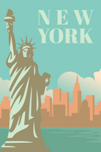 Load image into Gallery viewer, TP-18 Vintage Travel Retro Posters &quot;NEW YORK&quot;
