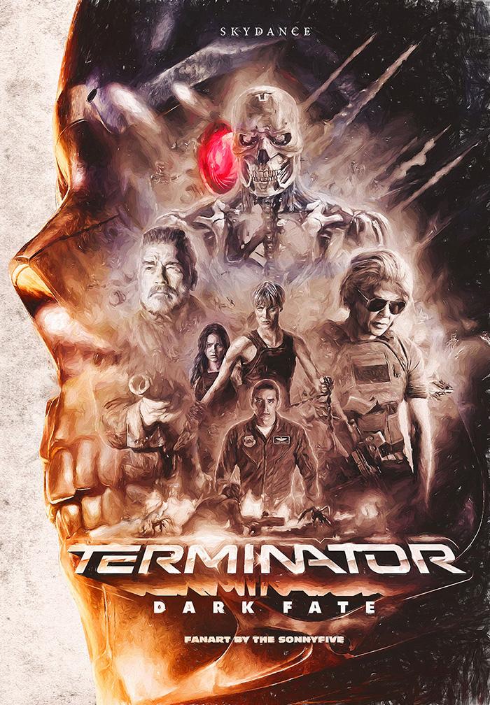 CM-71 Vintage Classic Movie Posters 'Terminator'  