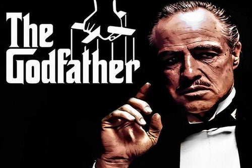 Vintage Classic Movie Posters 'The Godfather'