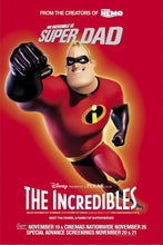 Load image into Gallery viewer, CM-143 Vintage Classic Movie Posters &#39;THE INCREDIBLES&#39;  &quot;super DAD&quot;
