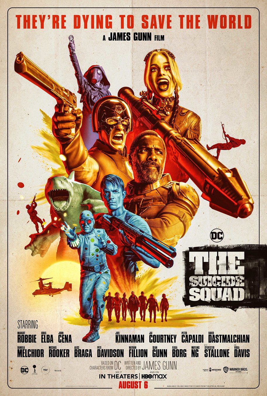 CM-60  Vintage Classic Movie Posters 'THE SUICIDE SQUAD