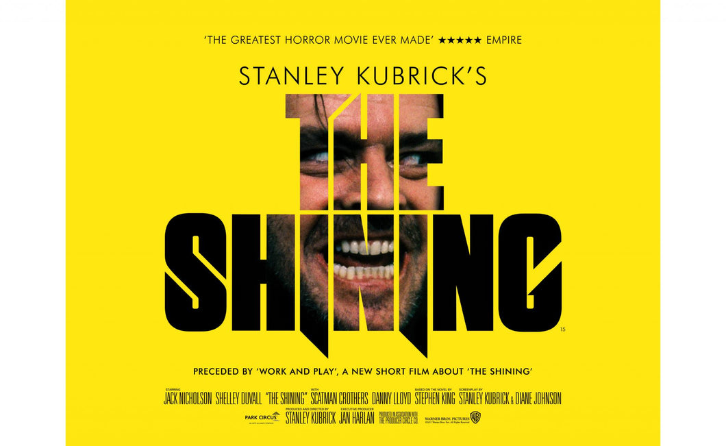 Vintage Classic Movie Posters Stanley Kubrick's 'THE SHINING'