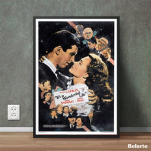 Load image into Gallery viewer, CM-103 Vintage Classic Movie Posters &#39;It&#39;s a wonderful life&#39;
