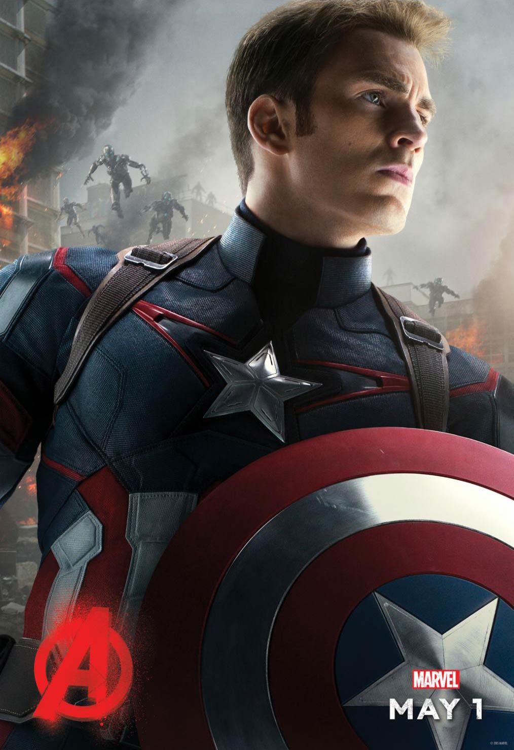 CM-43 Vintage Classic Movie Posters 'Avengers Captain America'