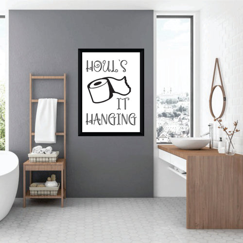 BP-64 Wall Art Posters Bathroom Funny Quotes 