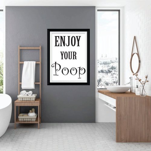 BP-10 Wall Art Posters Bathroom Funny Quotes 