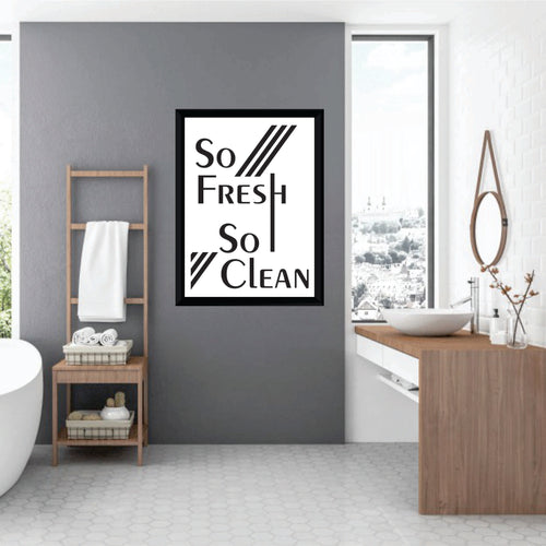 BP-33 Wall Art Posters Bathroom Funny Quotes 
