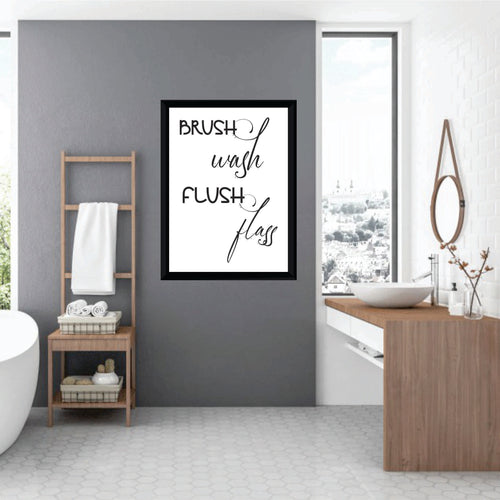 BP-35 Wall Art Posters Bathroom Funny Quotes 