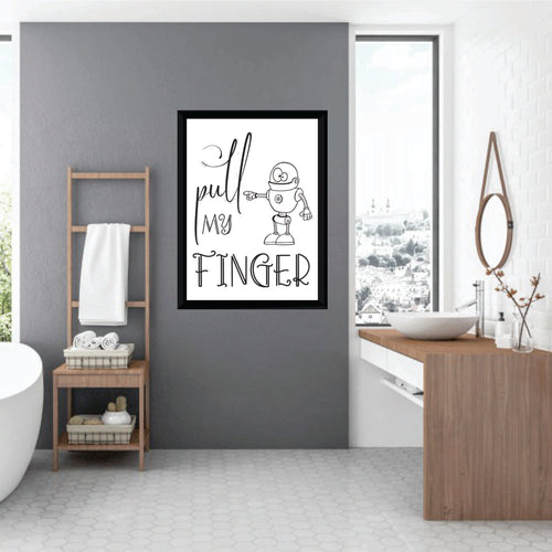BP-51 Wall Art Posters Bathroom Funny Quotes 