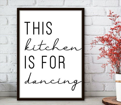KP-1 Wall Art Posters kitchen Funny Quotes 