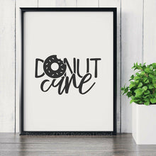 Load image into Gallery viewer, KP-75 Wall Art Posters kitchen Funny Quotes &quot;DONUT&quot;
