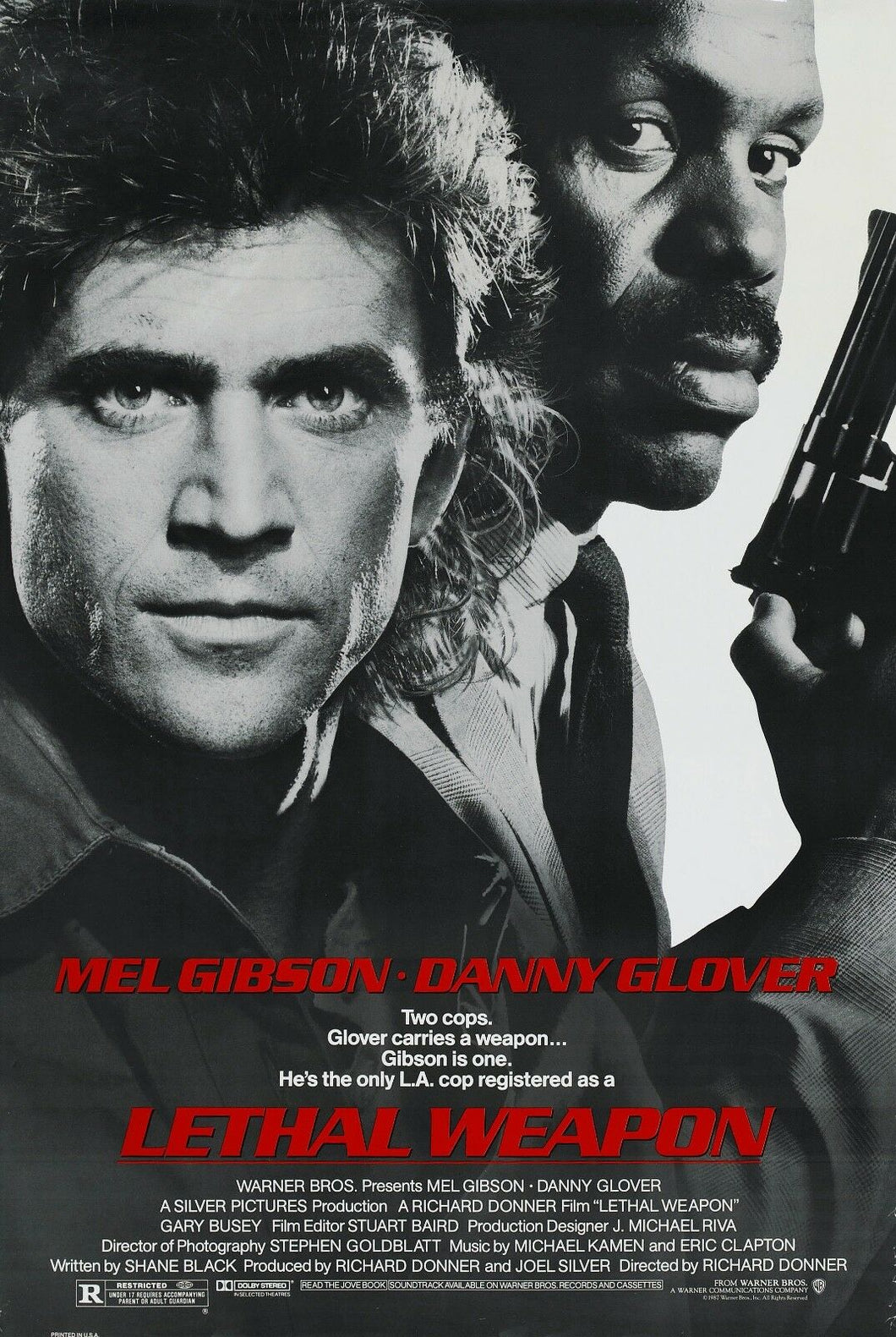CM-114 Vintage Classic Movie Posters 'LETHAL WEAPON'