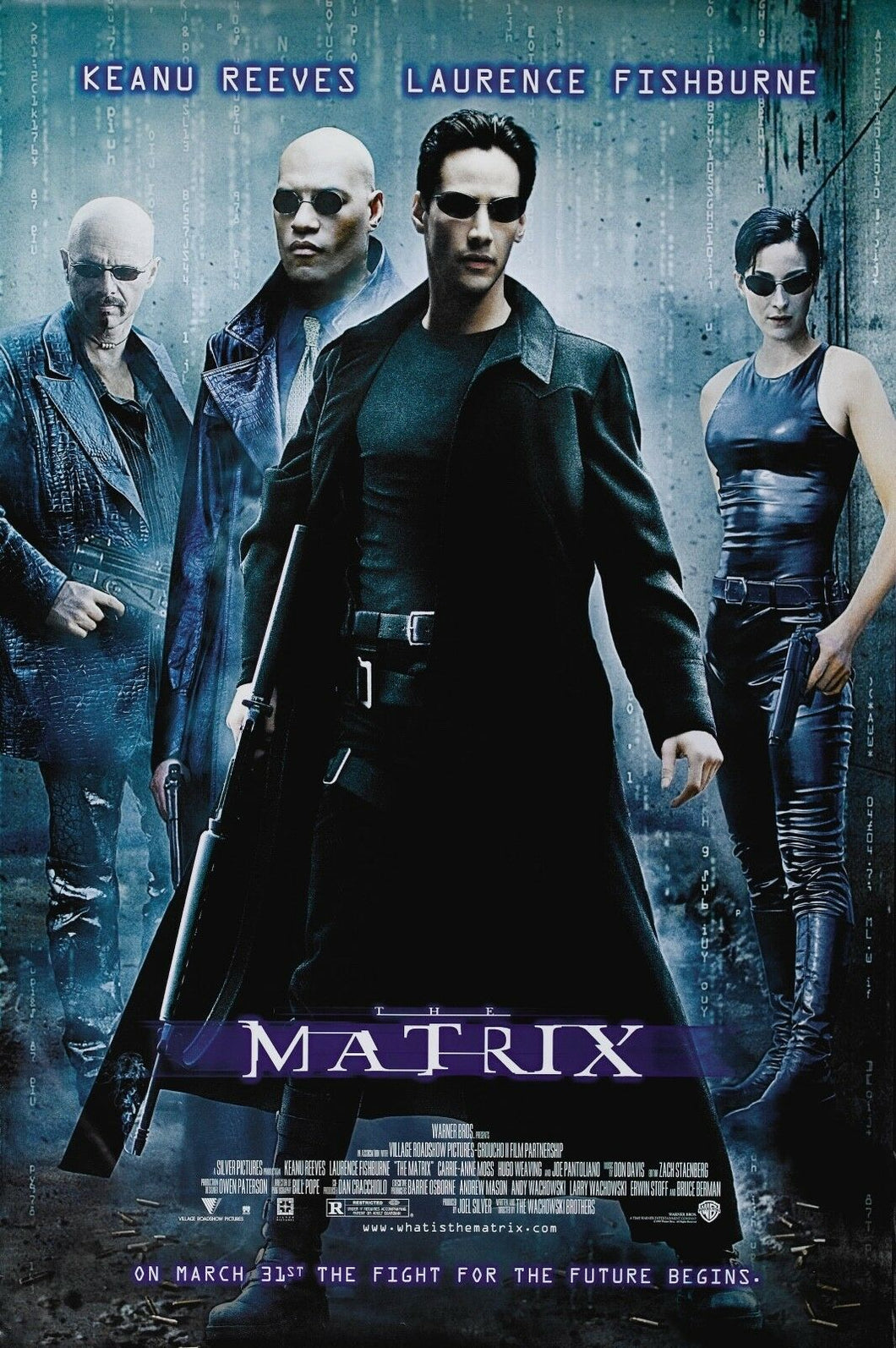 CM-117 Vintage Classic Movie Posters 'THE MATRIX' 