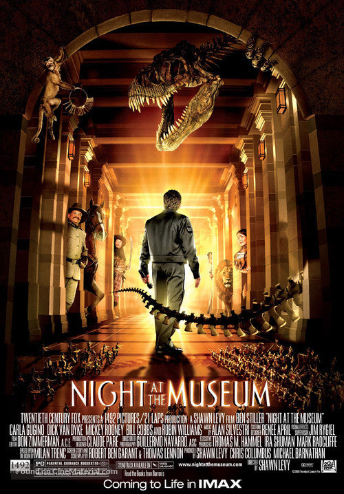 CM-119 Vintage Classic Movie Posters 'NIGHT AT THE MESEUM'