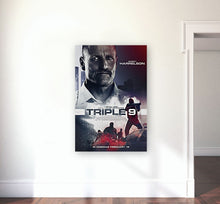 Load image into Gallery viewer, CM-173 Vintage Classic Movie Posters &#39;TRIPLE 9&#39;  &quot;a deadly heist needs a killer distraction&quot;

